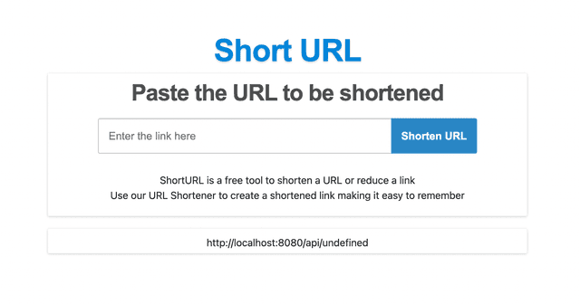 URL Shortener 